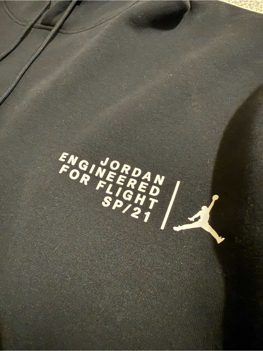 Men's Jordan Hoodie Engineered- Likely Lightweight Jacket Category